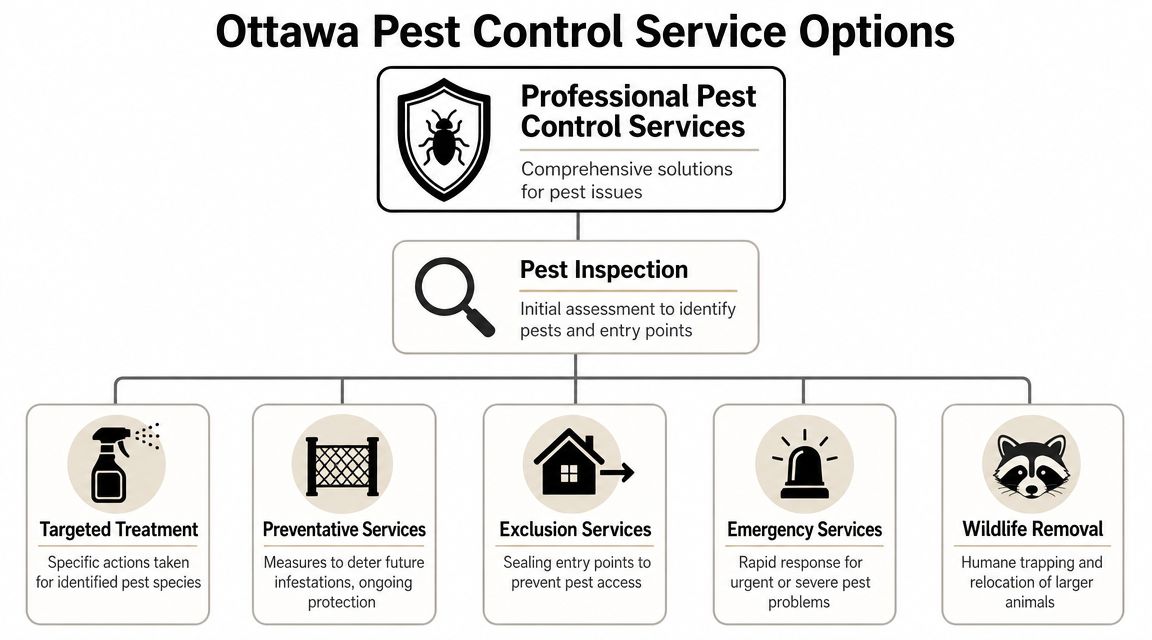 Your Pest Control Service Options in Ottawa