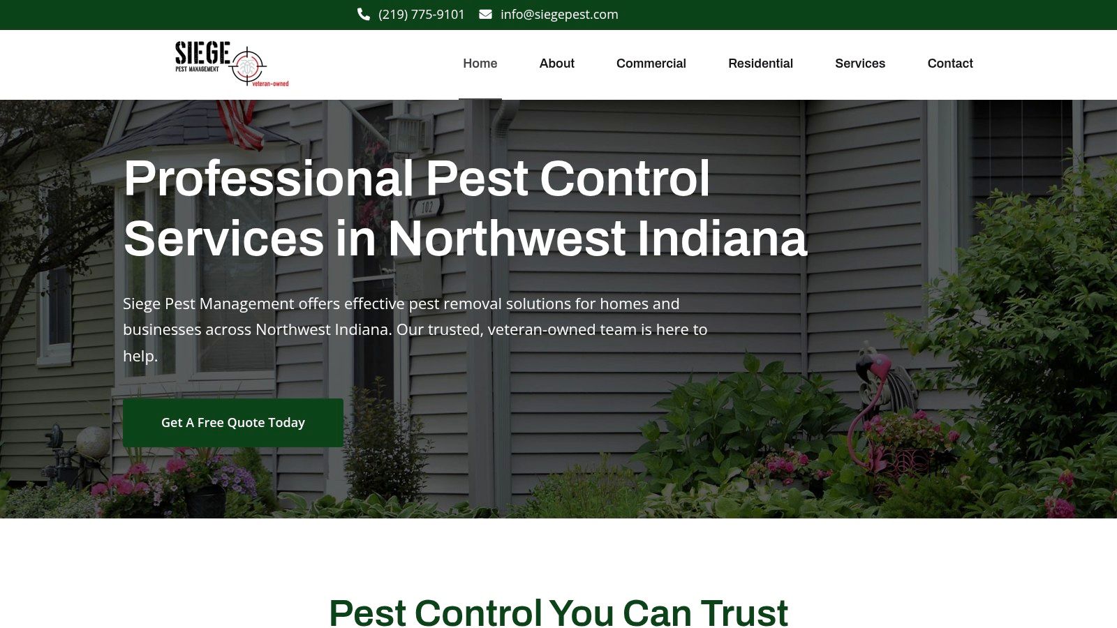 Siege Pest Management